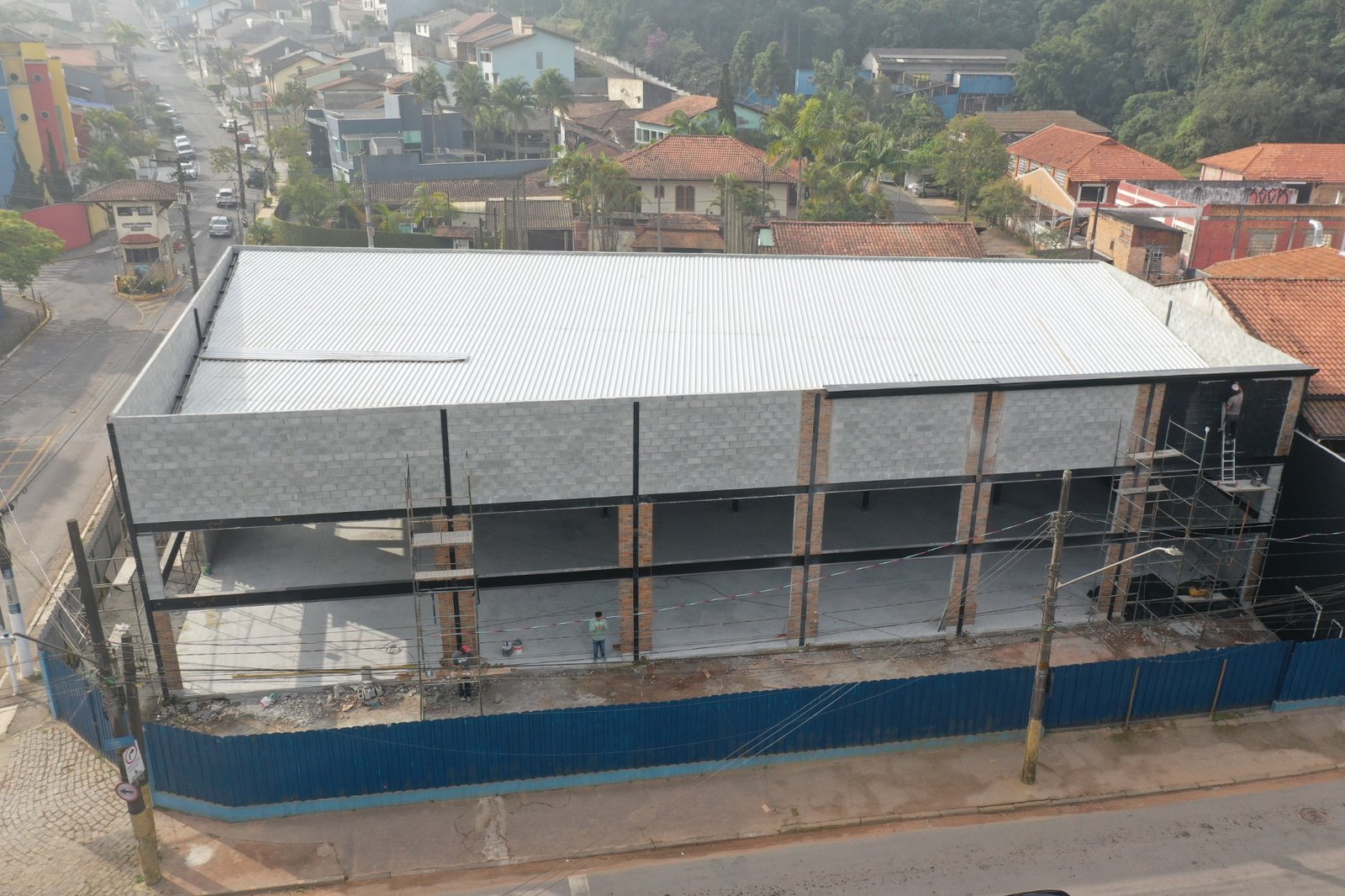 Fachada da obra do Vila D’Orto